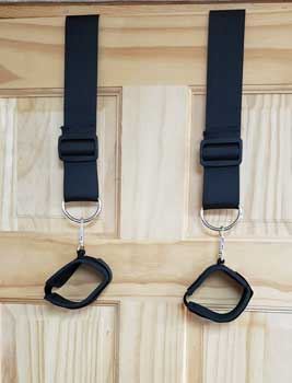 Door Tie-Down Hanger with Cuffs -  Adjustable, only $27.99